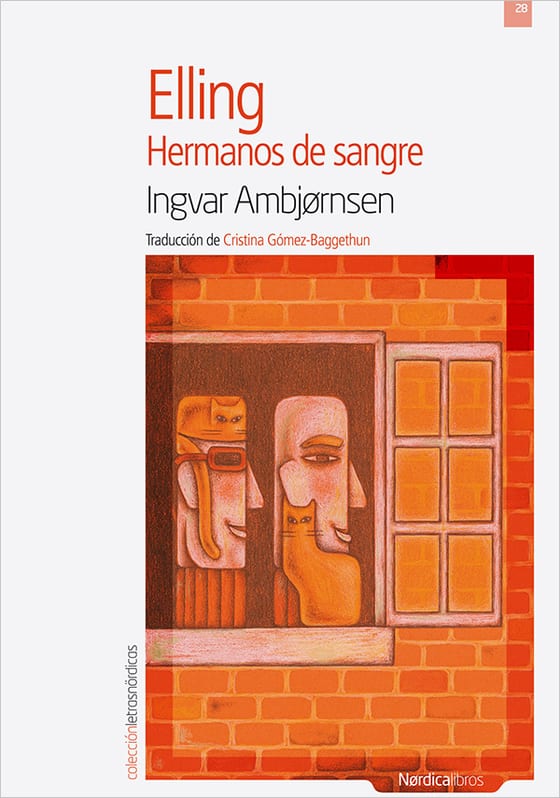 Coberta de Elling Hermanos de sangre, de Ingvar Ambjørnsen