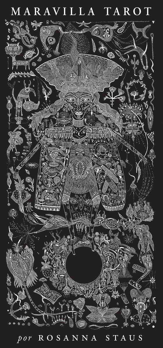Coberta de Maravilla Tarot, de Rosanna Staus