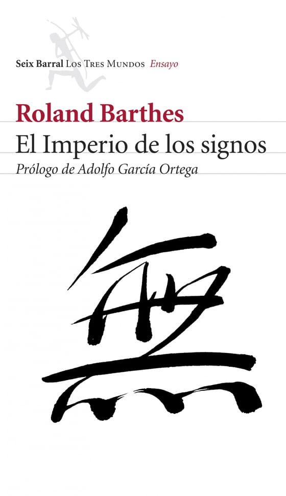Portada de El imperio de los signos, de Roland Barthes