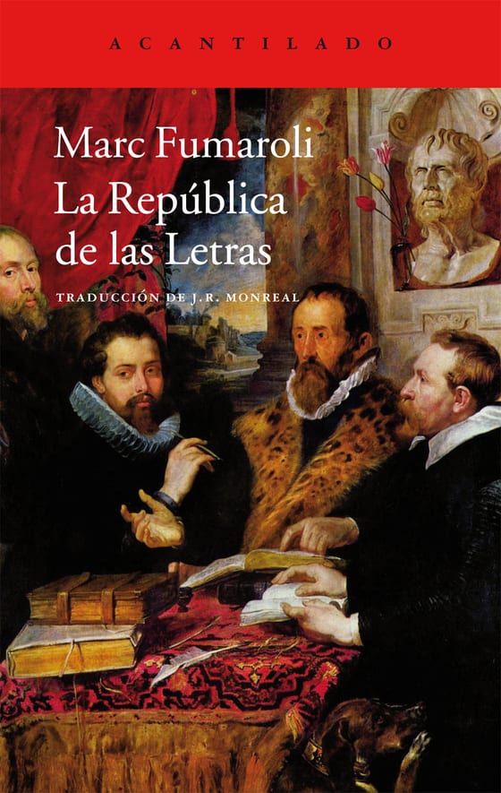 Coberta de La República de las Letras, de Marc Fumaroli