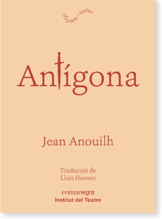 Coberta de Antígona, de Jean Anouilh