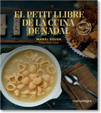 Coberta de El petit llibre de la cuina de Nadal, de Manel Sousa