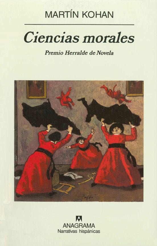 Coberta de Ciencias morales, de Martin Kohan
