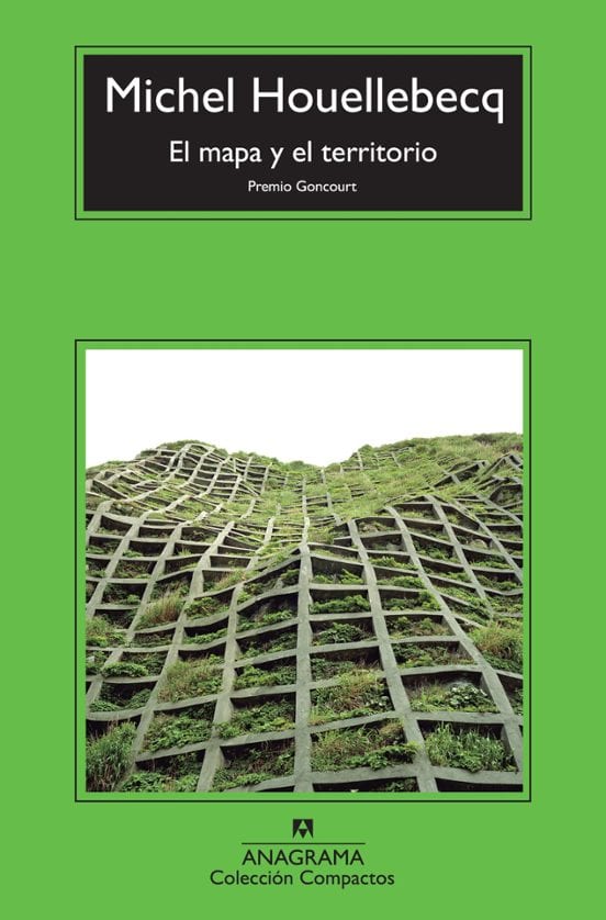 Coberta de El mapa y el territorio, de Michel Houellebecq