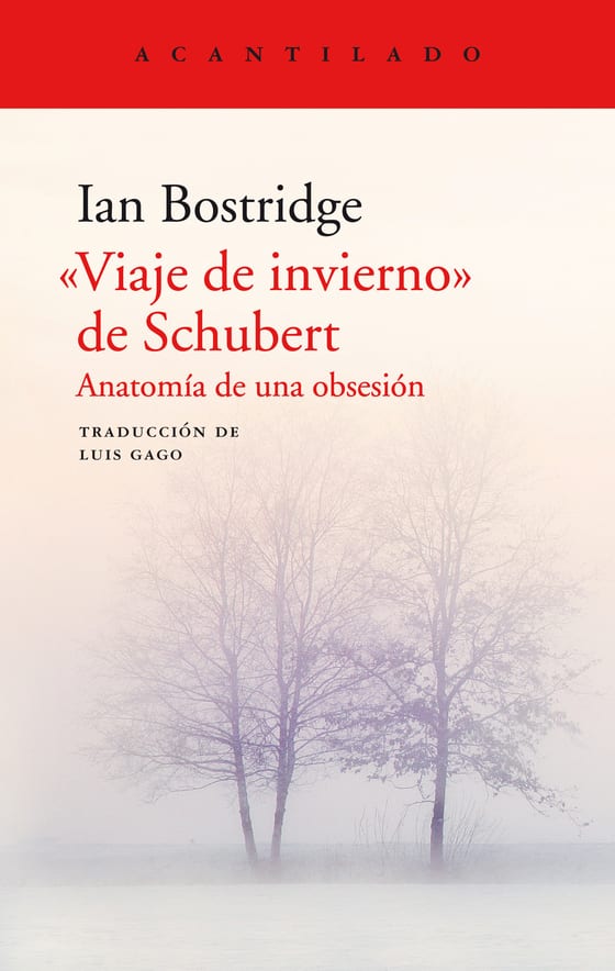 Coberta de «Viaje de invierno» de Schubert, de Ian Bostridge