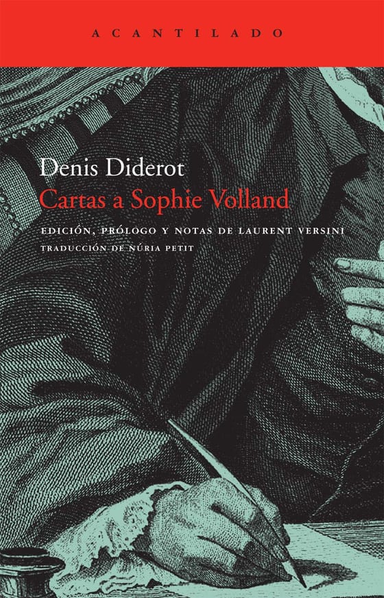 Coberta de Cartas a Sophie Volland, de Denis Diderot