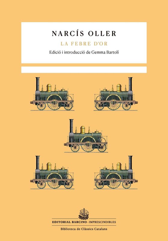 Coberta de La febre d'or, de Narcís Oller