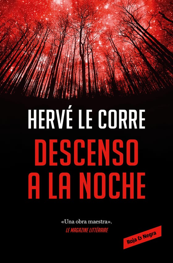 Portada de Descenso a la noche, de Hervé Le Corre