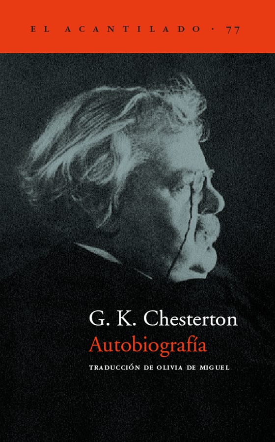 Coberta de Autobiografía, de G.K. Chesterton