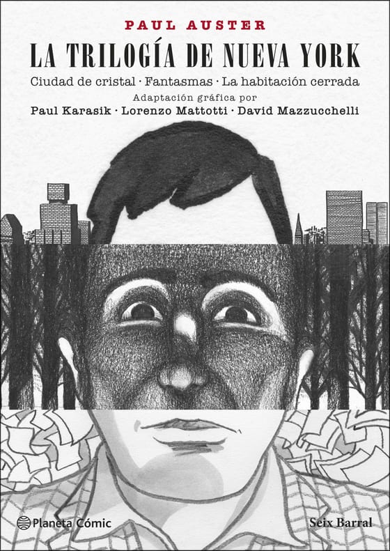 Portada de La trilogía de Nueva York (novela gráfica), de Paul Auster