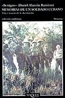 Coberta de Memorias de un soldado cubano, de Daniel Alarcón