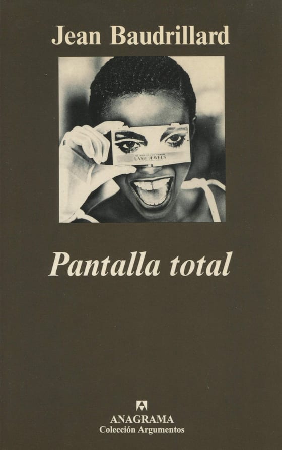 Portada de Pantalla total, de Jean Baudrillard