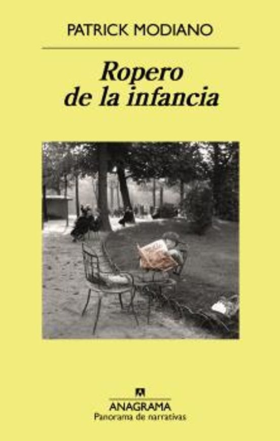 Portada de Ropero de la infancia, de Patrick Modiano