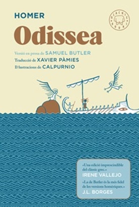Coberta de Odissea, de Homero