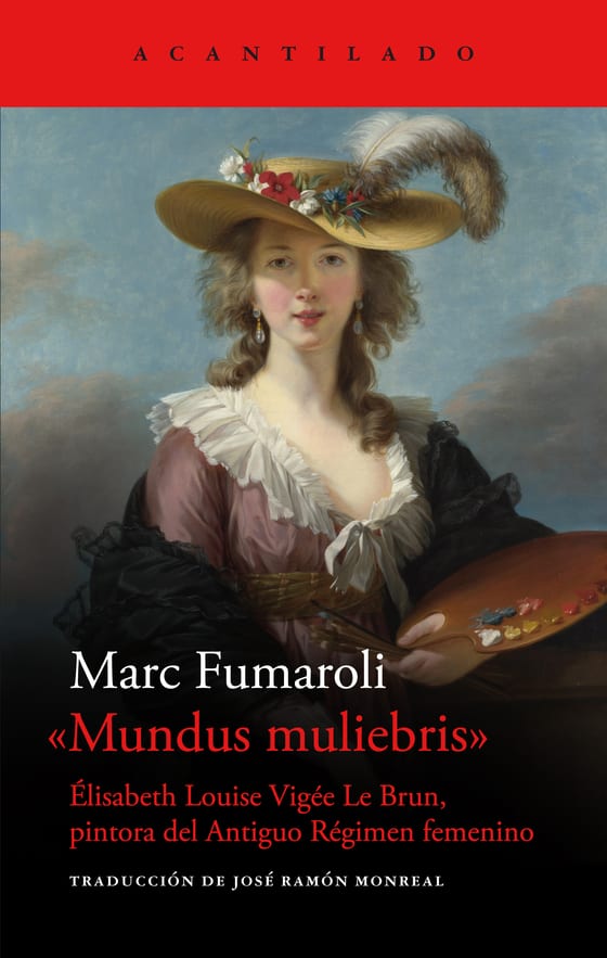 Coberta de «Mundus muliebris», de Marc Fumaroli
