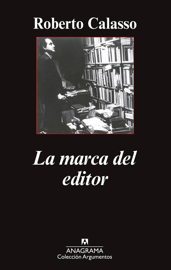 Portada de La marca del editor, de Roberto Calasso