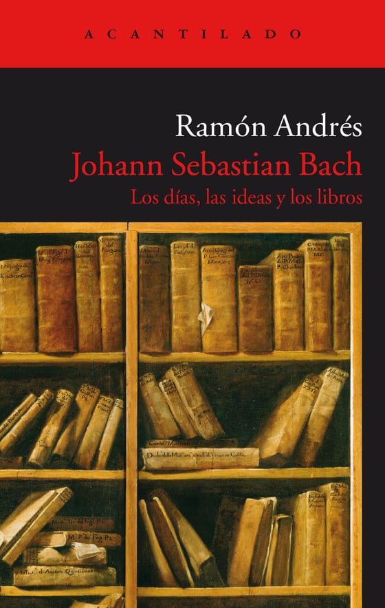 Coberta de Johann Sebastian Bach, de Ramón Andrés