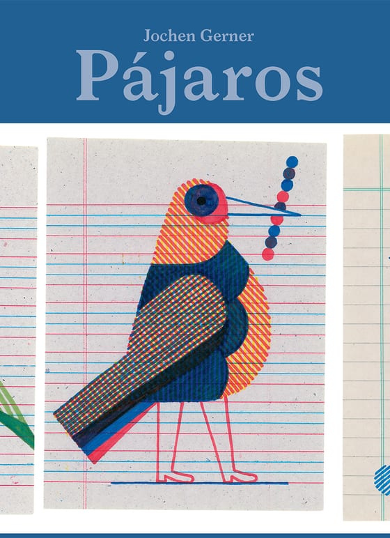 Portada de Pájaros, de Jochen Gerner