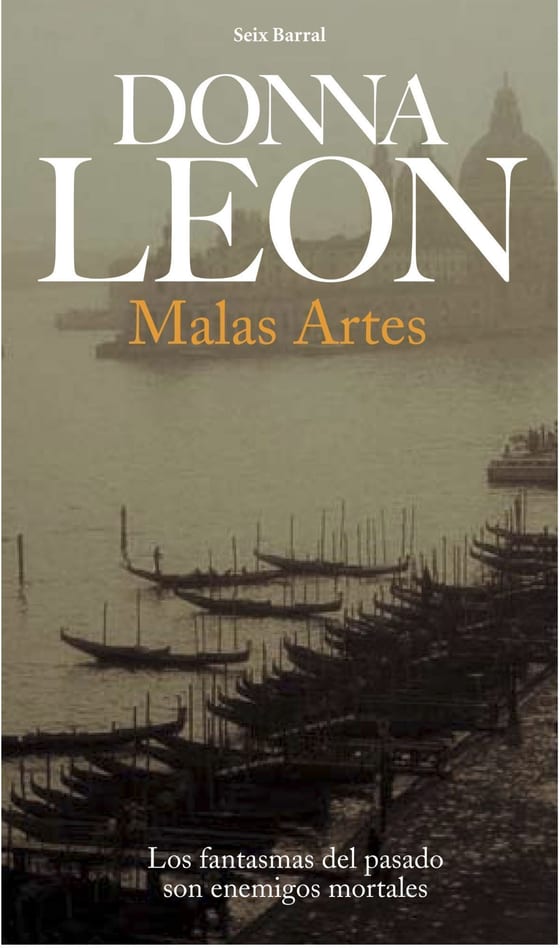 Portada de Malas artes, de Donna Leon