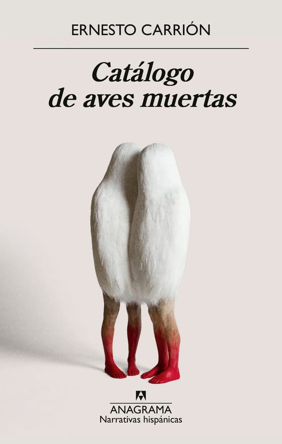 Coberta de Catálogo de aves muertas, d'Ernesto Carrion