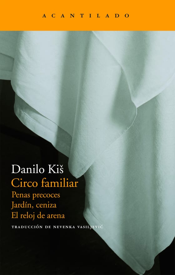 Coberta de Circo familiar, de Danilo Kiš