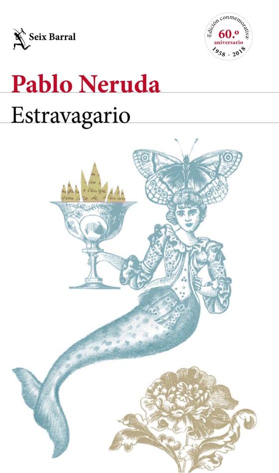 Portada de Estravagario, de Pablo Neruda