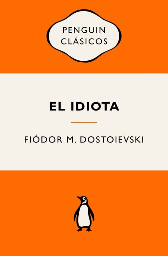 Coberta de El idiota, de Fiódor Dostoievski