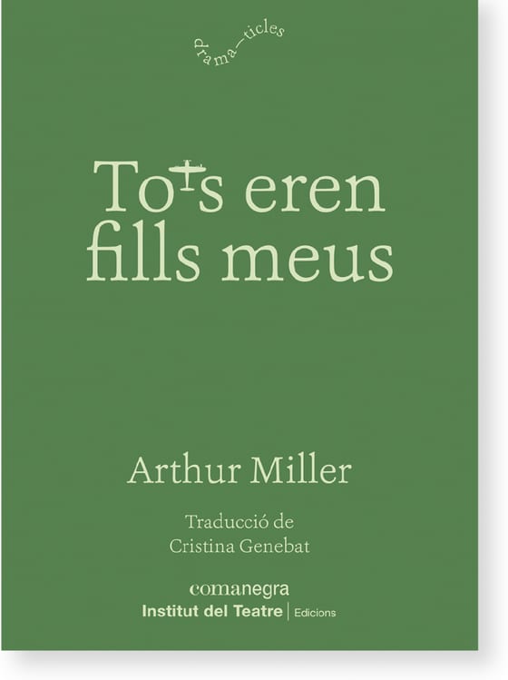 Coberta de Tots eren fills meus, d'Arthur Miller