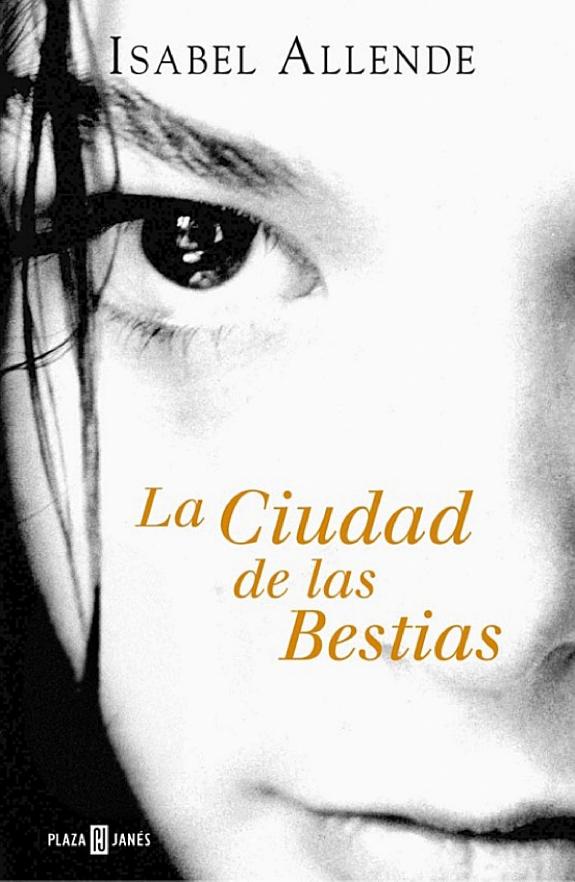 Portada de La ciudad de las bestias, de Isabel Allende