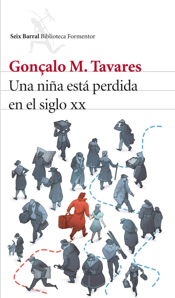 Portada de Una niña está perdida en el siglo XX, de Gonçalo M. Tavares