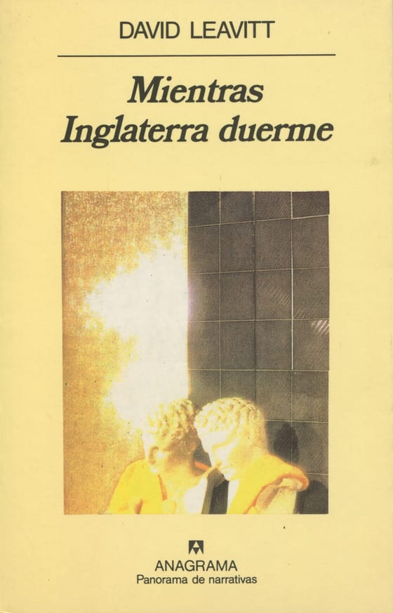 Coberta de Mientras Inglaterra duerme, de David Leavitt