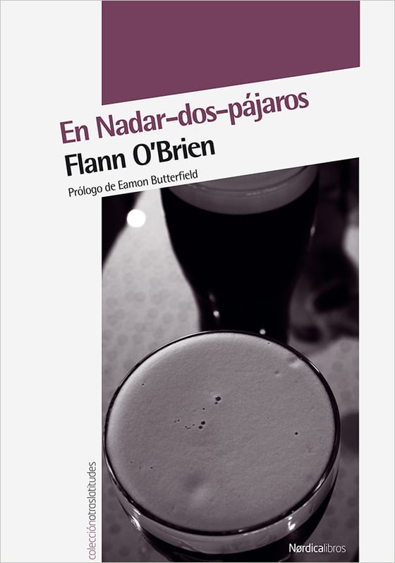 Coberta de En Nadar-dos-pájaros, de Flann O´Brien