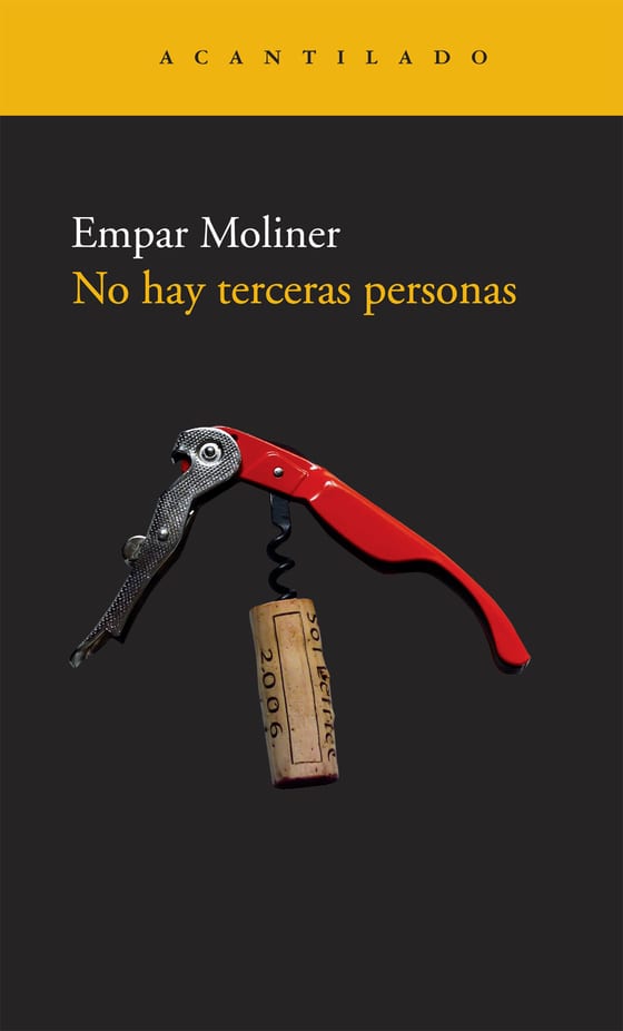 Portada de No hay terceras personas, de Empar Moliner