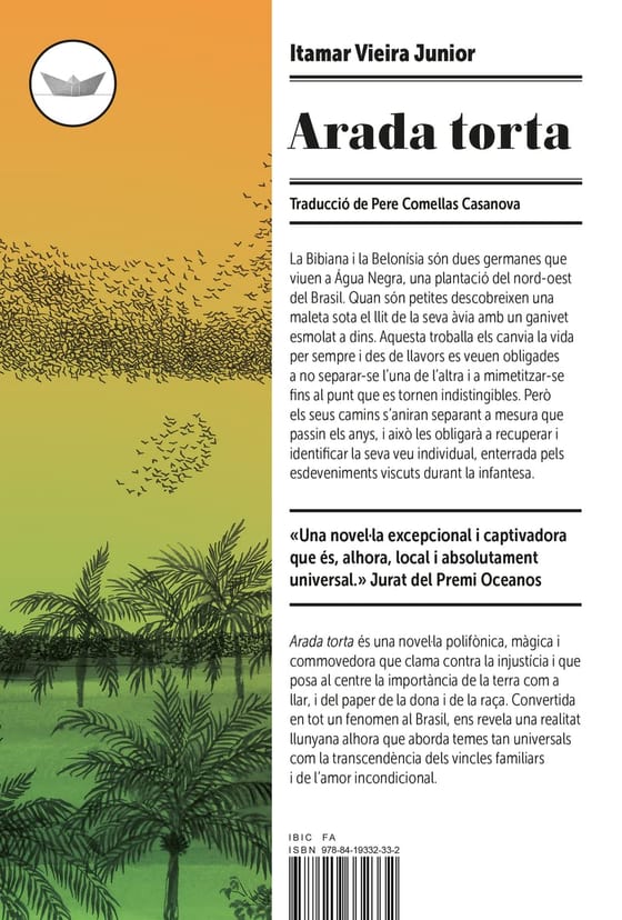 Coberta de Arada torta, d'Itamar Vieira Junior