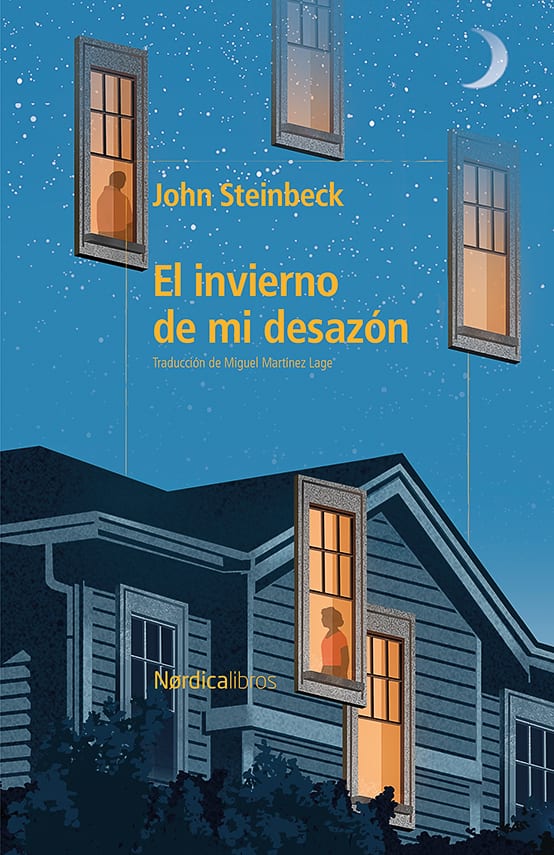 Coberta de El invierno de mi desazón, de John Steinbeck