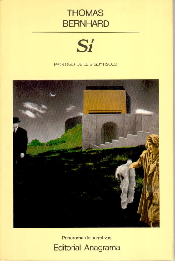Portada de Sí, de Thomas Bernhard