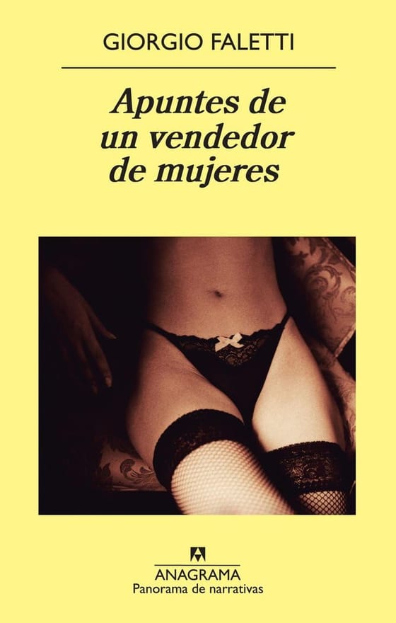 Portada de Apuntes de un vendedor de mujeres, de Giorgio Faletti