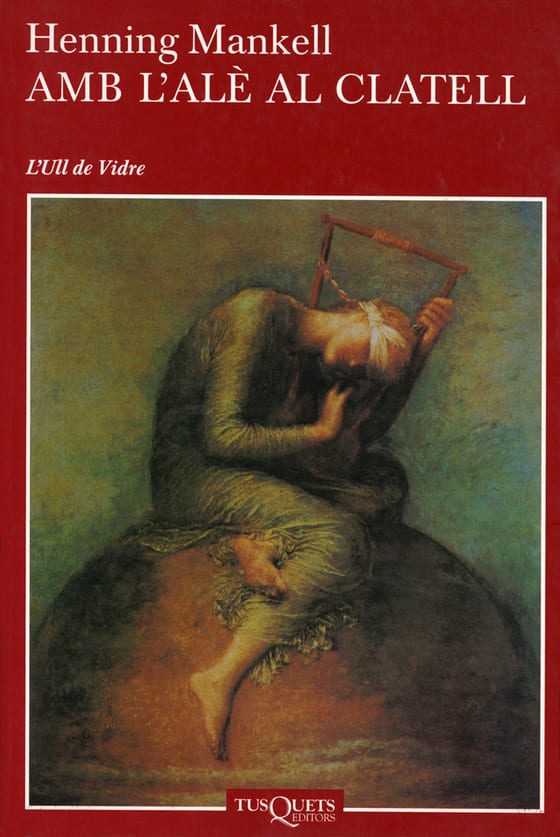 Coberta de Amb l'alè al clatell, d'Henning Mankell