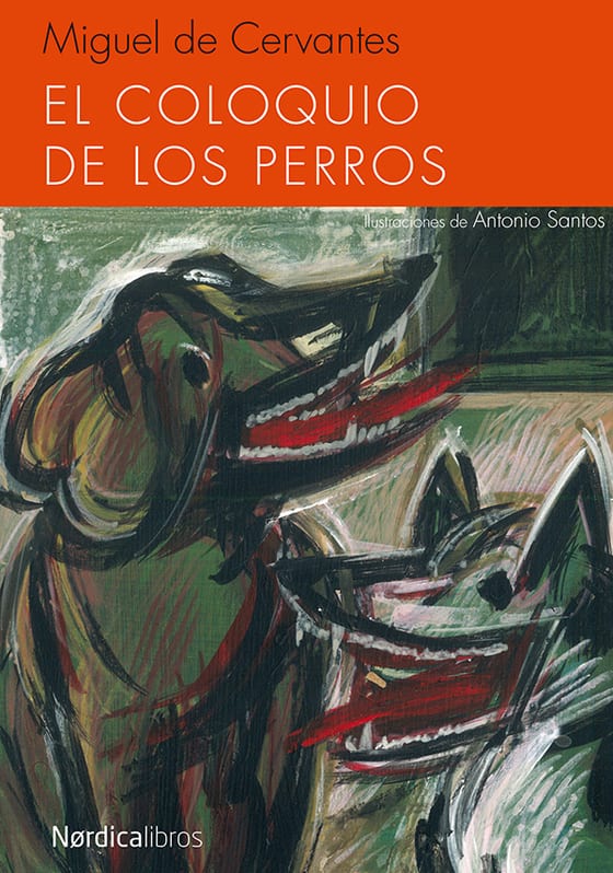 Coberta de El coloquio de los perros, de Miguel de Cervantes Saavedra
