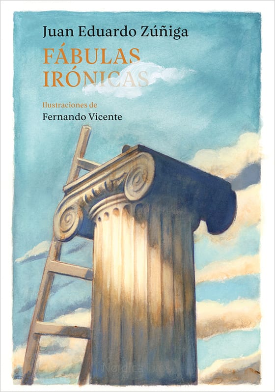 Portada de Fábulas irónicas, de Juan Eduardo Zúñiga