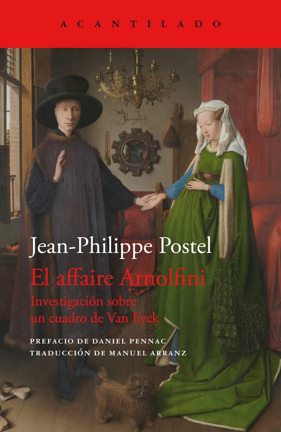 Portada de El affaire Arnolfini, de Jean-Philippe Postel