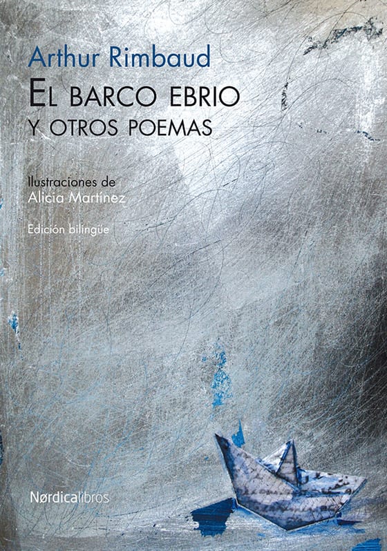 Coberta de El barco ebrio y otros poemas, de Arthur Rimbaud