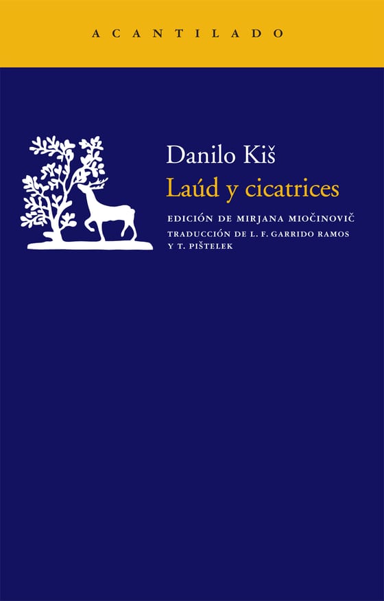 Coberta de Laúd y cicatrices, de Danilo Kiš
