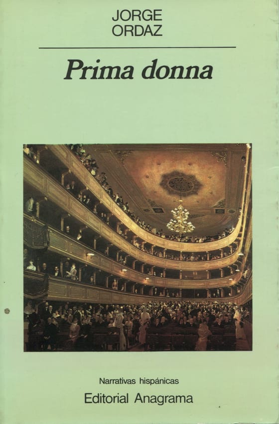 Coberta de Prima donna, de Jorge Ordaz