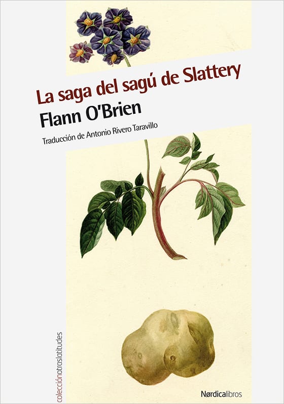 Coberta de La saga del sagú de Slattery, de Flann O´Brien