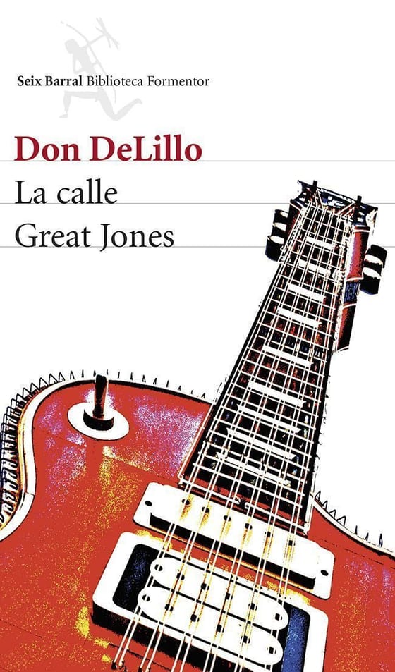Portada de La calle Great Jones, de Don DeLillo