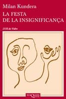 Coberta de La festa de la insignificança, de Milan Kundera