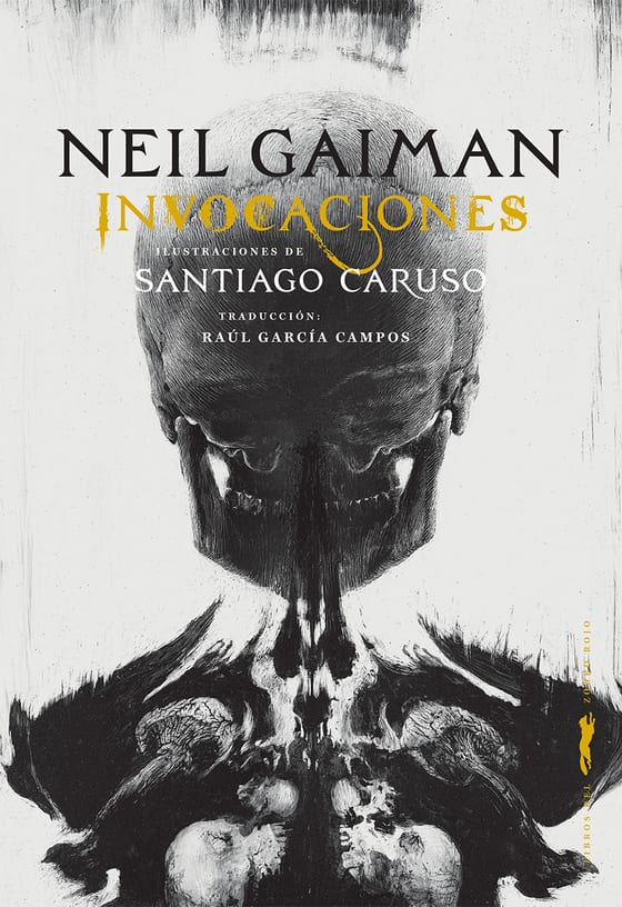 Coberta de Invocaciones, de Neil Gaiman