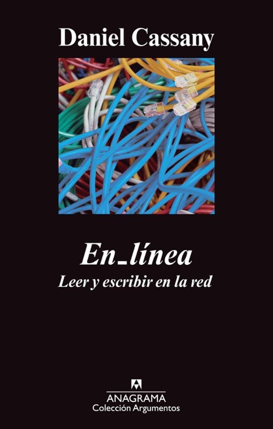 Coberta de En_línea. Leer y escribir en la red, de Daniel Cassany