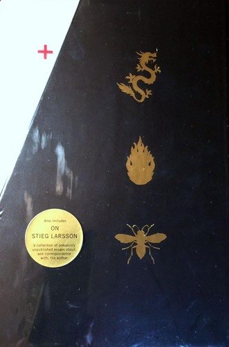 Portada de Millenium (Män som hatar kvinnor / Flickan som lekte med elden / Luftslottet som sprängdes), de Stieg Larsson